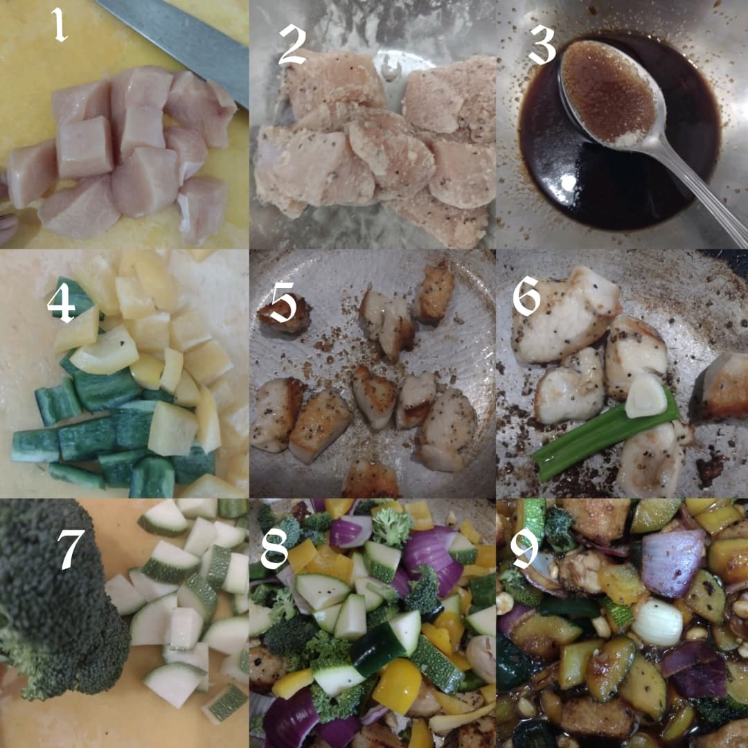 Pollo Teriyaki (Americano)